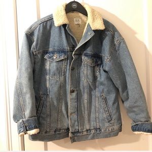 BGD shearling Jean jacket